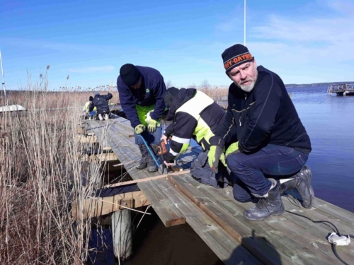 2020 Renovering av Tegeluddsbryggan